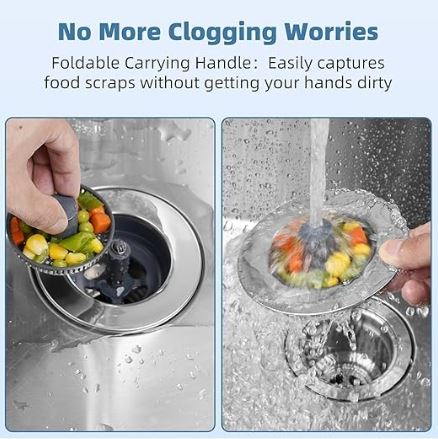 SinkShield™ - Premium Stainless Steel Drain Protector