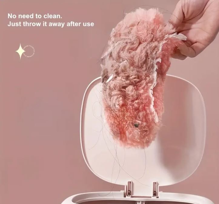 Dual-Sided Lectrostatic Absorption 360° Extendable Feather Duster