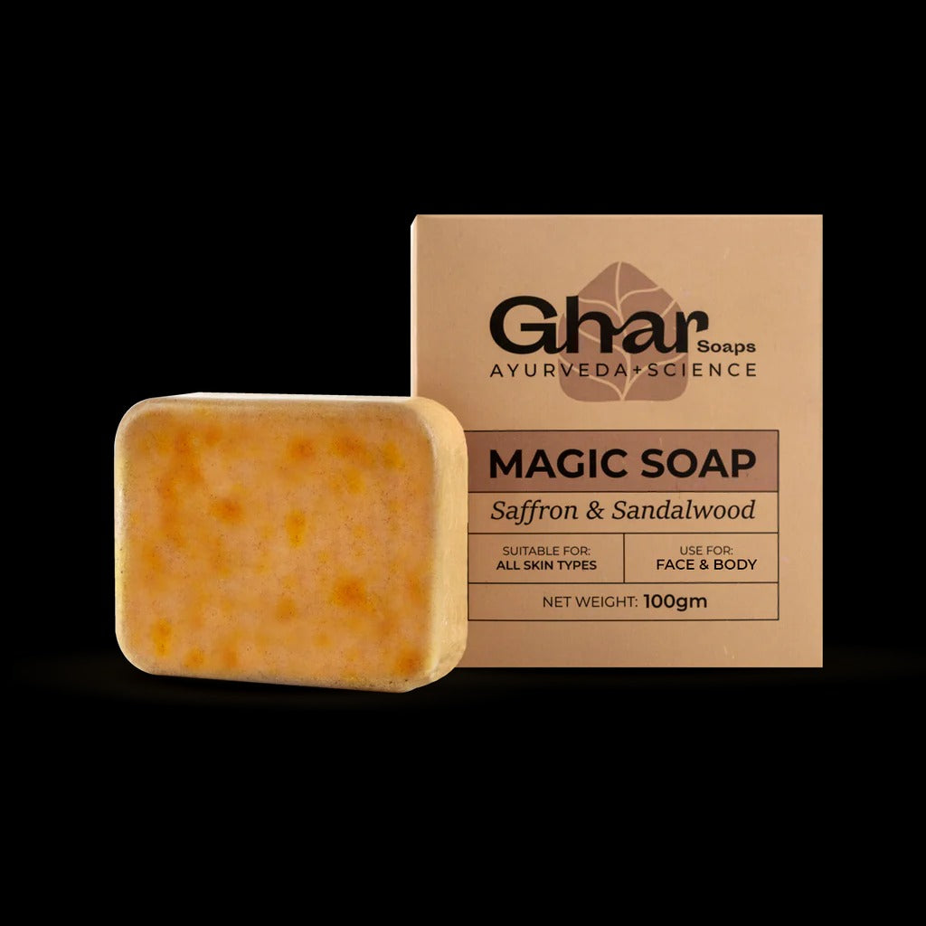 Magic Soap (Sandal Wood and Saffron Soap)