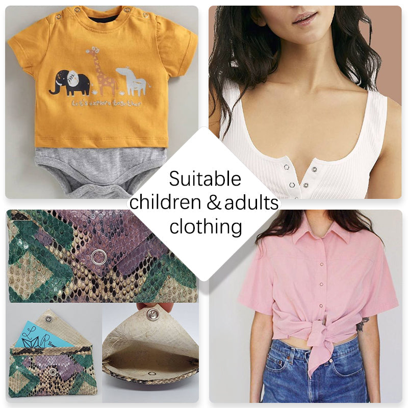 Snap Button Plier (with 100 Pcs  Buttons)