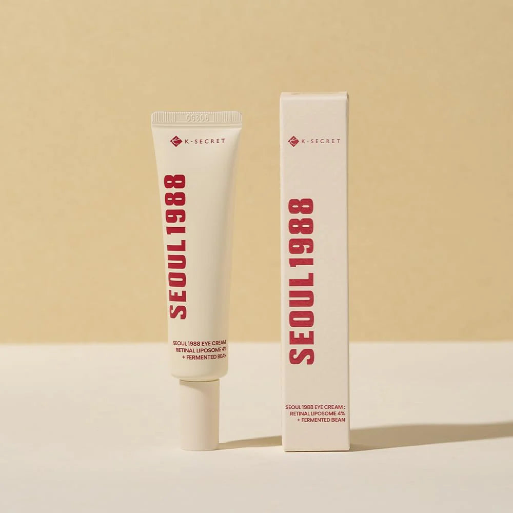 K-Secret Seoul 1988 Eye Cream Retinal Liposome 4% + Fermented Bean 30ml - Made In Korea