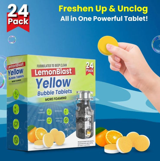 LemonBlast Yellow Bubble Tablets