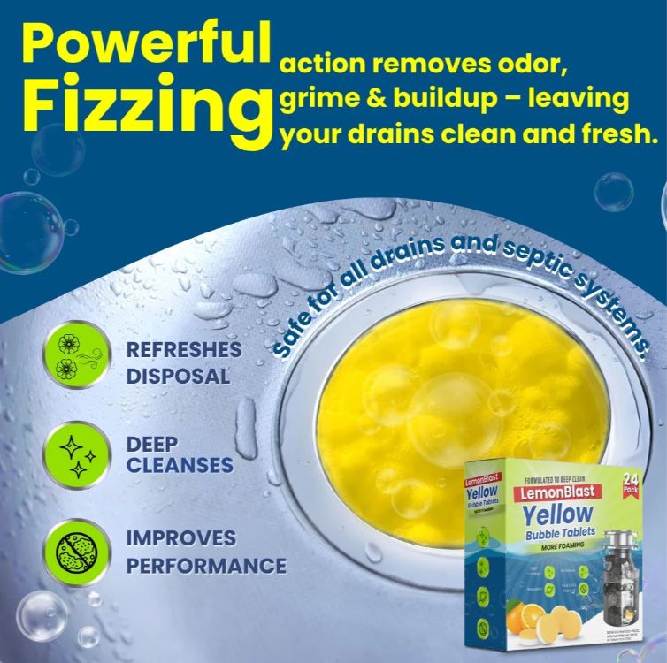 LemonBlast Yellow Bubble Tablets