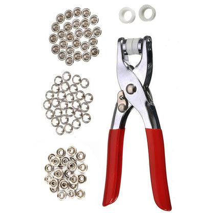 Snap Button Plier (with 100 Pcs  Buttons)