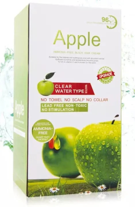 Apple Hair Color  Natural Black Brown  Ammonnia Free